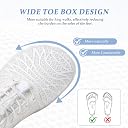 Jmzb Barefoot Shoes for Women & Men, Grounded Walking Hiking Barefoot Shoes, Wide Toe Box Non-Slip Water Athletic Footwear, Comfortable Vitality Barefoot Footwear, Trail Running Sneakers Unisex, White gallery image