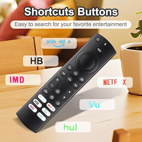 Miniatura 4 de Control remoto de repuesto para todos los televisores InsigniaToshibaPioneer compatible con Smart TV InsigniaToshiba Smart TVsPioneer TVsOmni