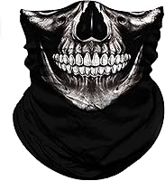 Vista 35 de Obacle - Tapabocas con cuello polar y de estilo de pañuelo contra el polvo y el sol para hombre y mujer