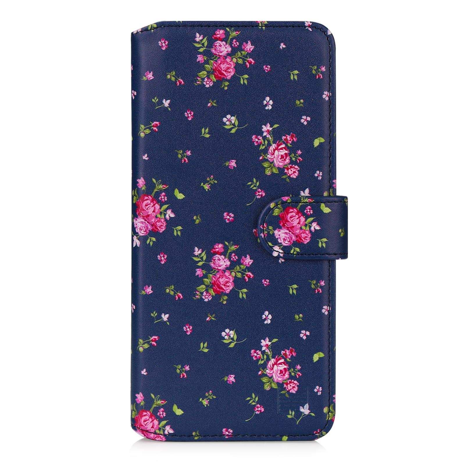 32nd Floral Series 2.0 - Funda Tipo Libro de Piel Sintetica con