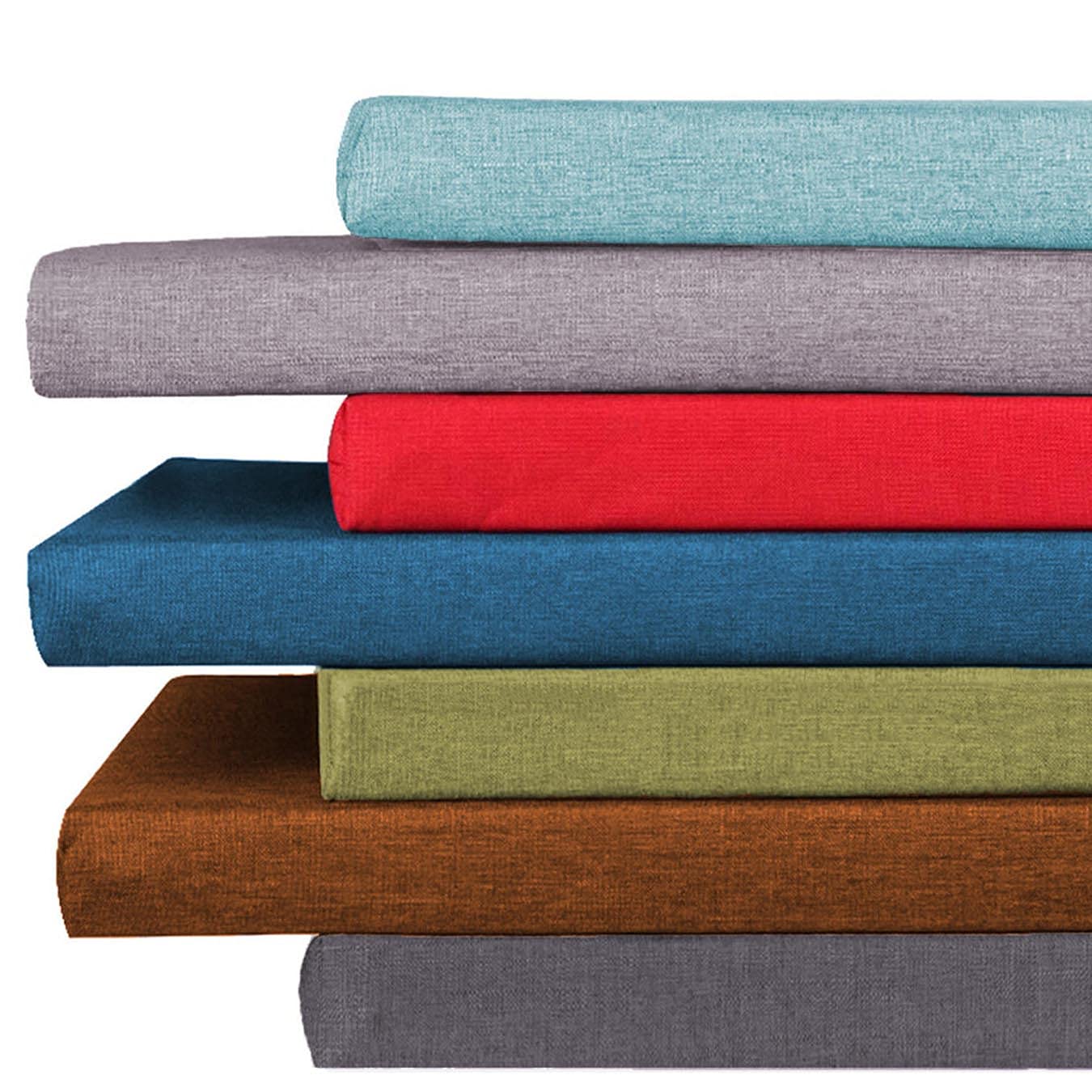 Coussin de jardin en fourrure bleu clair pour savourer vos moments de détente sur la terrasse