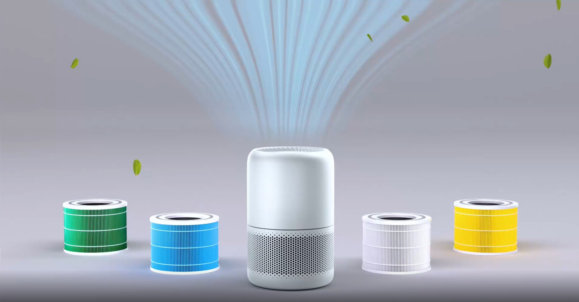 Image of Core 300 Replacement Filter for LEVOIT Core 300 Core300-P Core 300S Core 300-P VortexAir Air Purifier, Core 300-RF, 3-in-1 HEPA Activated Carbon, 2 Pack, White, Core 300-P