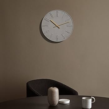 Amazon.co.jp: TAHITICA 壁掛け時計 コンクリート製 静音