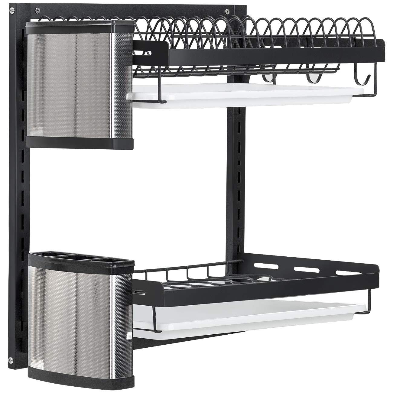 Buy Sorbus Dish Drying Rack, 2Tier Hanging Wall Mount Drying Organizer