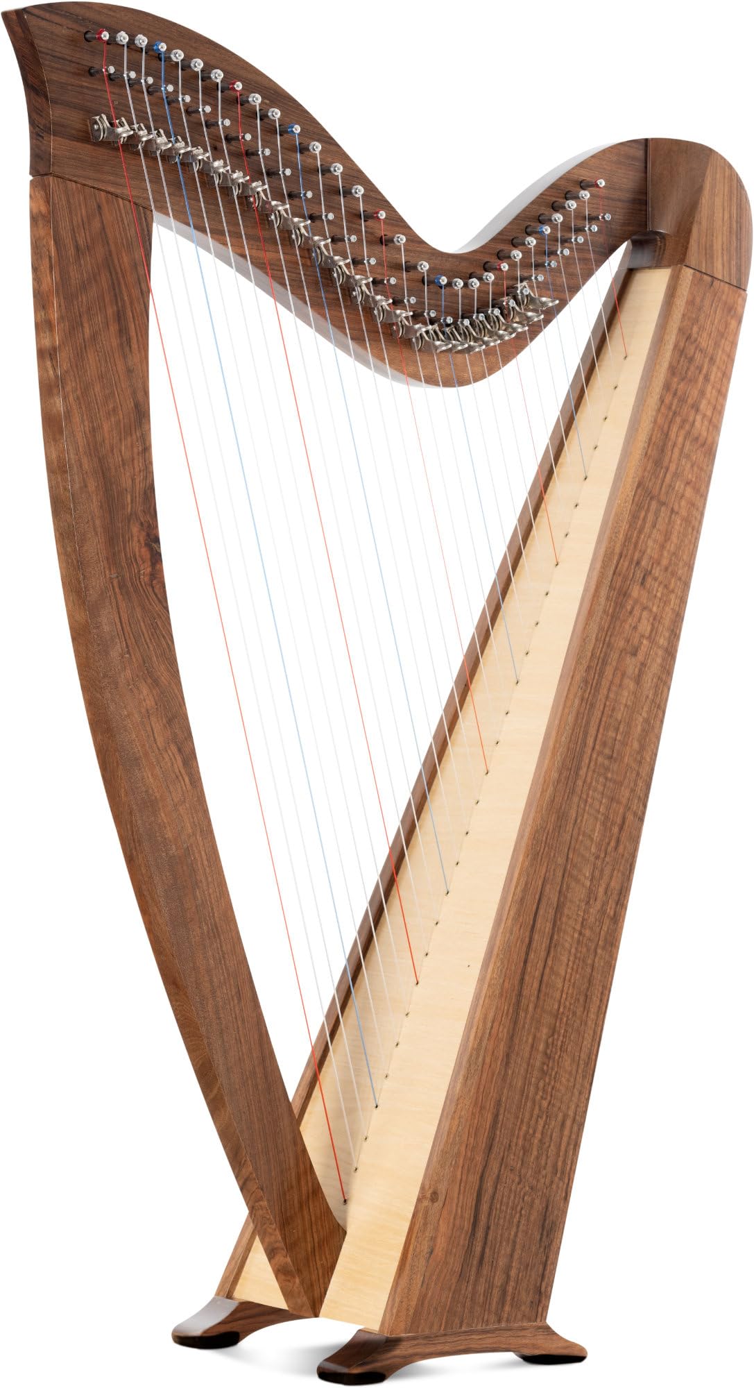 Classic Cantabile H-29 WN Arpa Celtica 29 corde, accordatura Mi bemolle maggiore, meccanica a semitoni, legno noce, include borsa e 2 chiavi, altezza 101 cm.