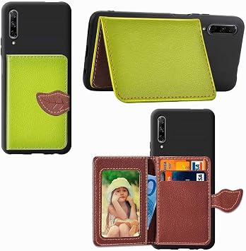 For Huawei Honor 9X Pro Wallet Case for Men/Women, FlipBird Card Holder Premium Flip Leather Magnet Back Wallet Case with Cash Pocket Fold Kickstand Slim Fit Case for Huawei Honor 9X Pro Green