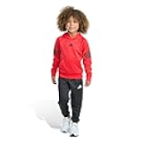 Baby Boys 2-piece Poly Fleece 3-stripe Pullover & Jogger Set