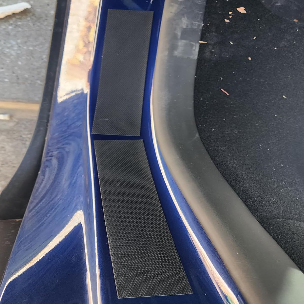 Maylanny Rubber Grip Tape Strips, 10" x 2" Ultra-Thin Strong Adhesive Non-Slip Strips for Indoor & Outdoor Use - Customizable, Versatile, and Comfortable Anti-Slip Solution (Black, 8 PCS) - Image 3