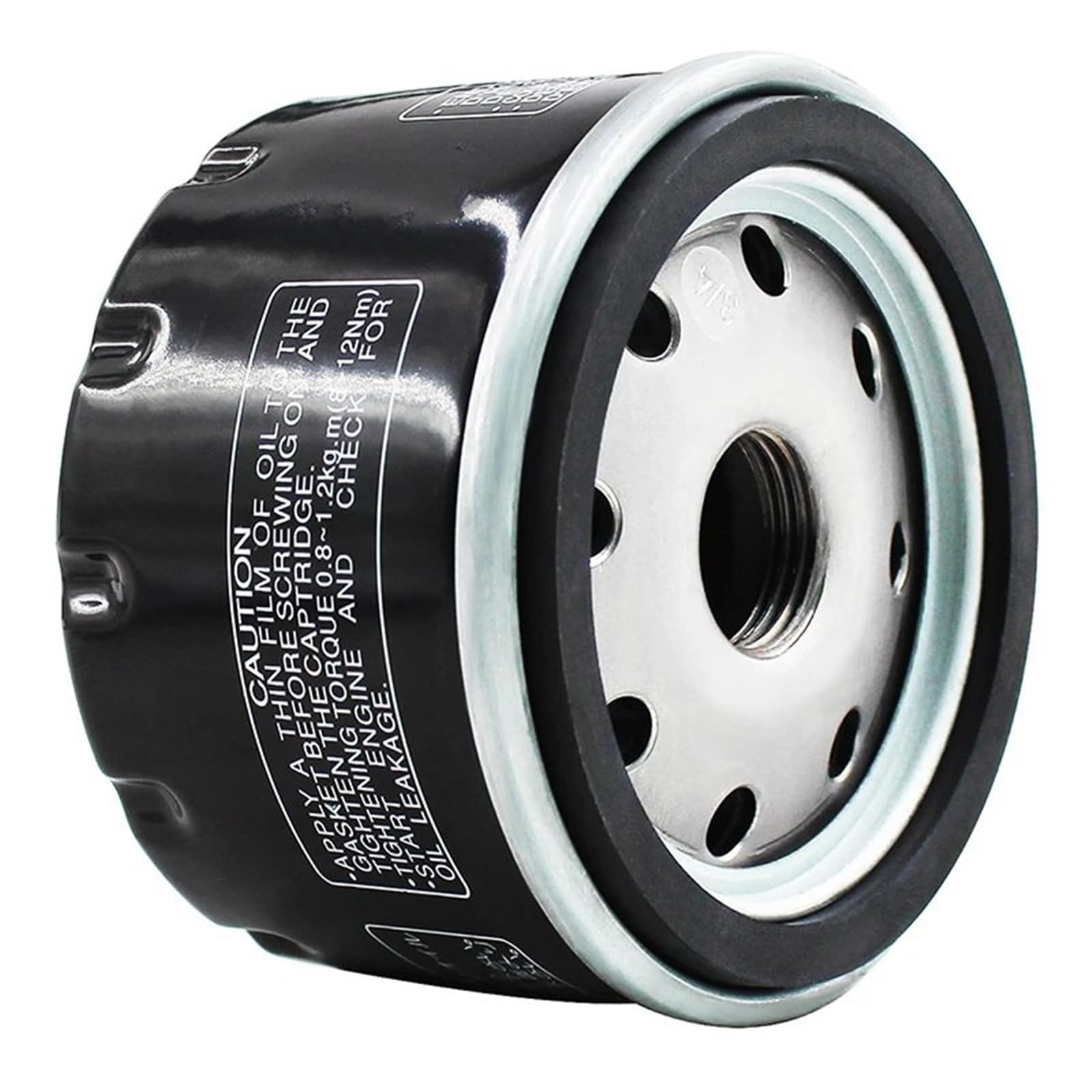 Motocyklowe Filtr 1/2/4/6 szt. Filtr oleju motocyklowego pasuje do BMW F650 700 750 800 K1200 1300 1600 R1200 900 S1000 HP2 4 C600 Filtr oleju(6 pcs)