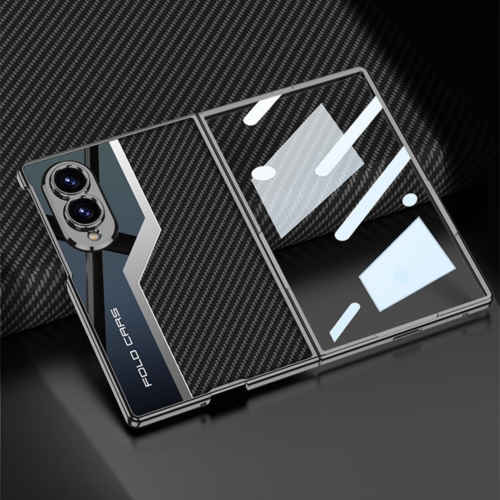 Custodia for Samsung Galaxy Z Fold 8 pelle galvanica