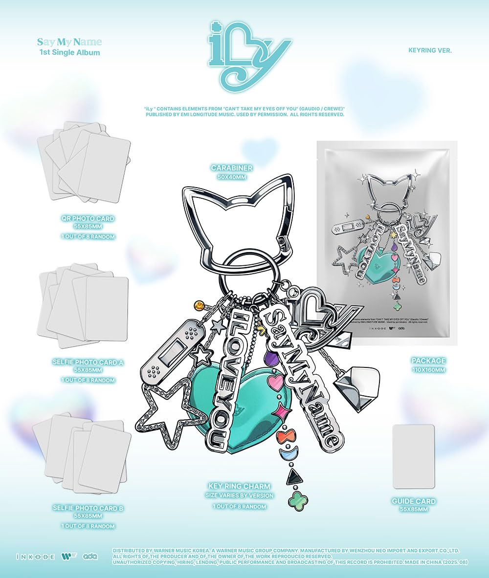 Amazon.co.jp: SAY MY NAME (セイマイネーム) - 1st Single [ iLy
