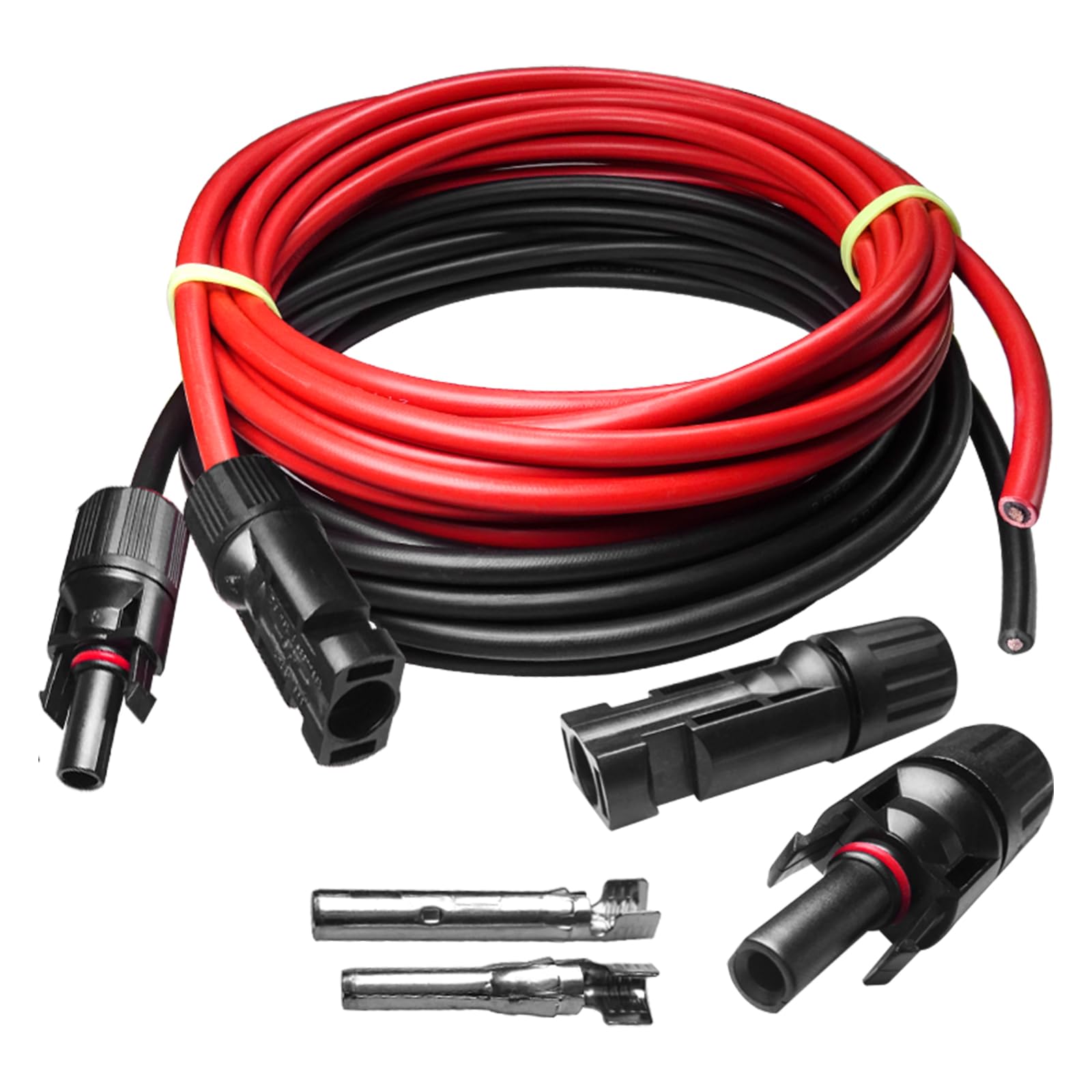 Amazon.co.jp: Cleqee 10AWGソーラー延長ケーブル 3m 10AWG（6mm²