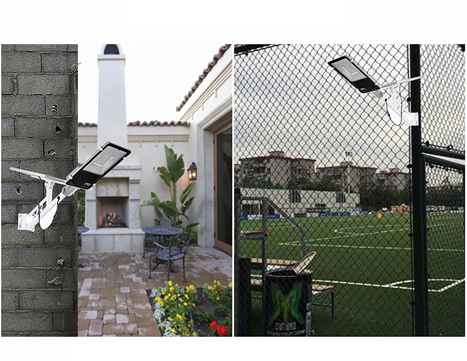 Lampione Solare Esterno Con Telecomando - Impermeabile IP65, Luci LED, Ideale Per Giardino, Parcheggio E Cortile