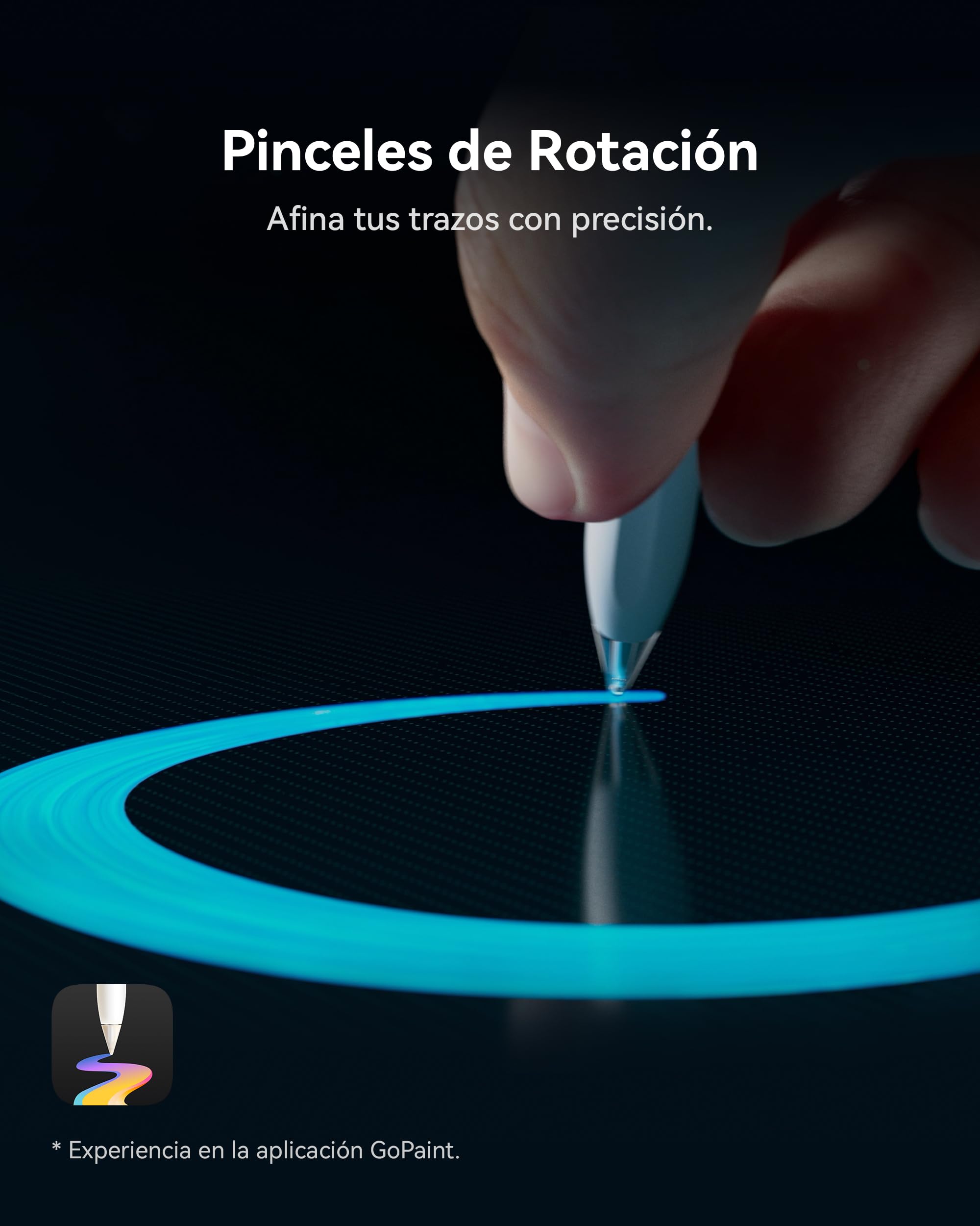 HUAWEI M-Pencil Pro, Lápiz Óptico, 3 Puntas Versátiles, Luz Intermitente Star Ring, Botón Rápido para Acceso Directo a App, Múltiples Gestos,10,000+ Niveles de Detección Presión, Conexión NearLink