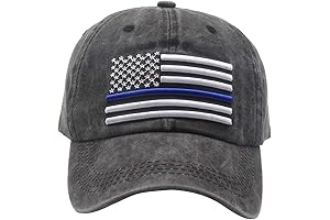 Men's Thin Blue Line Hat: Patriotism in Style