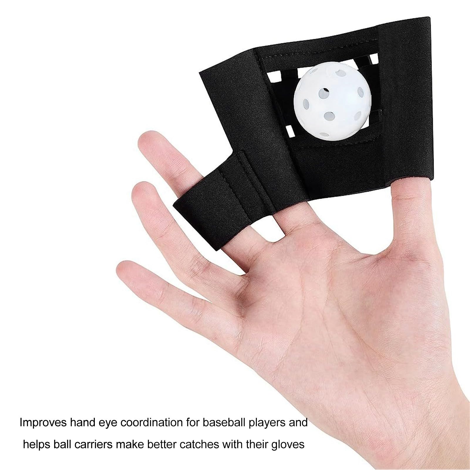 ZIZEV Baseball Training Gloves Mini Baseball Training Catching Gloves Soft 2 Pieces for 1.5-2.4 Inch Balls