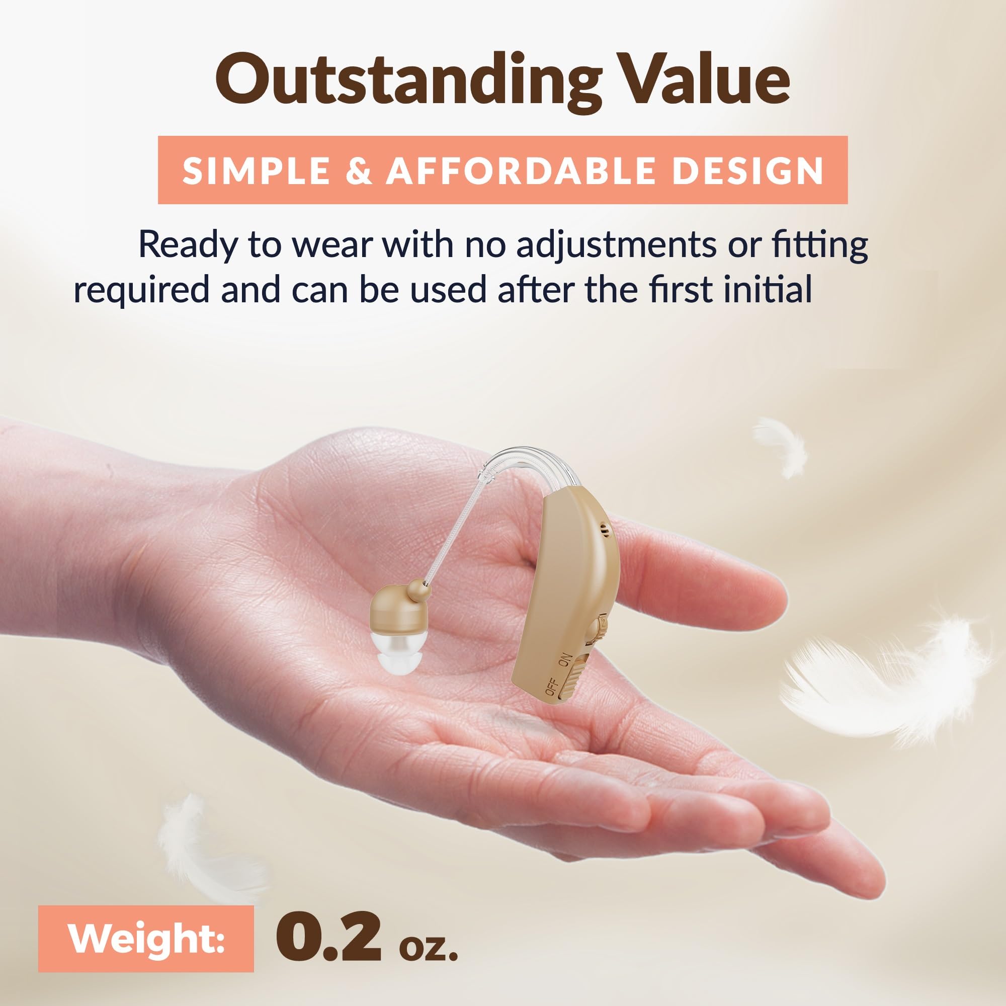 Amplificateur auditif rechargeable de haute qualité MEDca ™