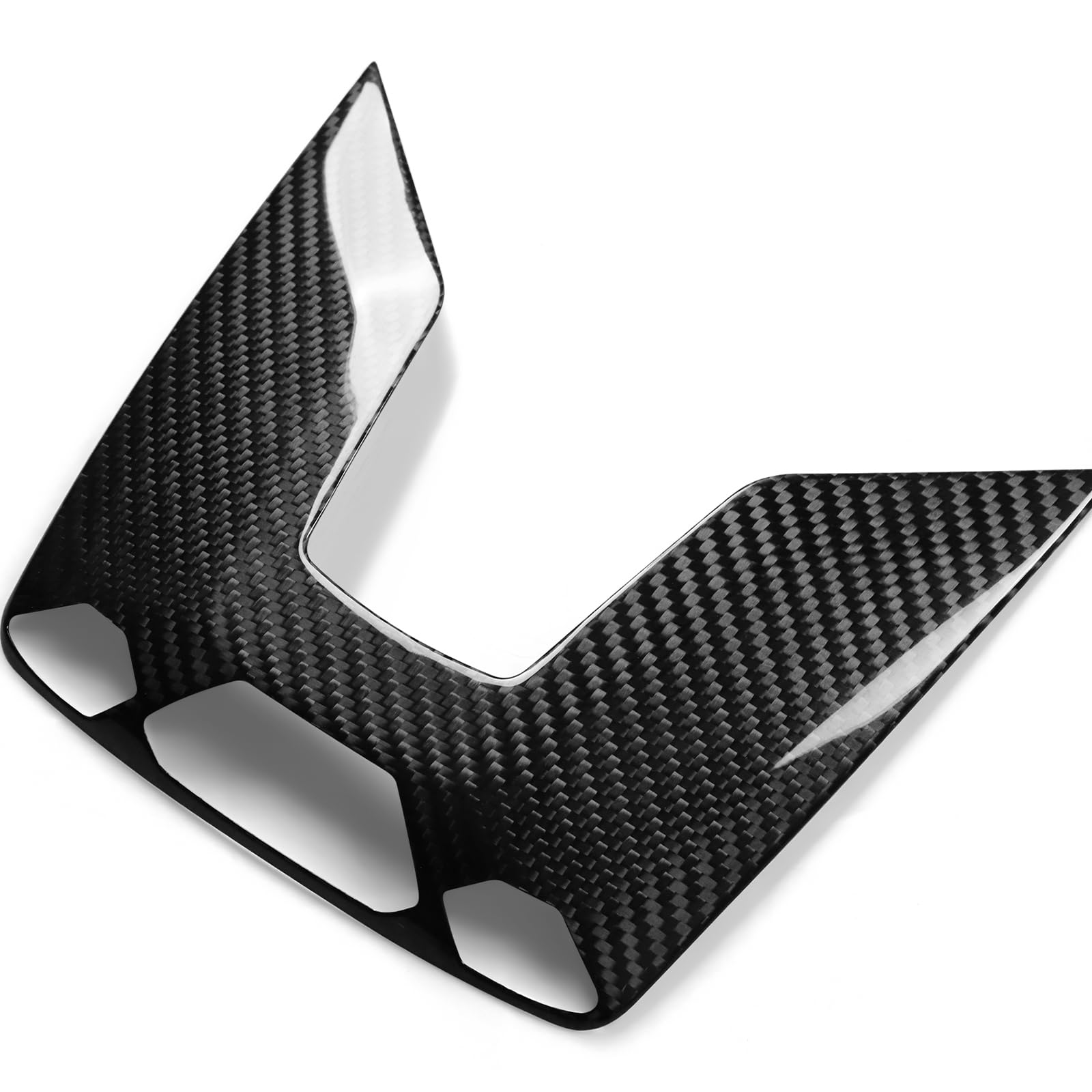 KUNGKIC Para 2025 2024 Mini Cooper F65 F66 U25 Accesorios Fibra de carbono duro Coche Delantero Luz de lectura Marco Interior Piezas de automóvil Regalo