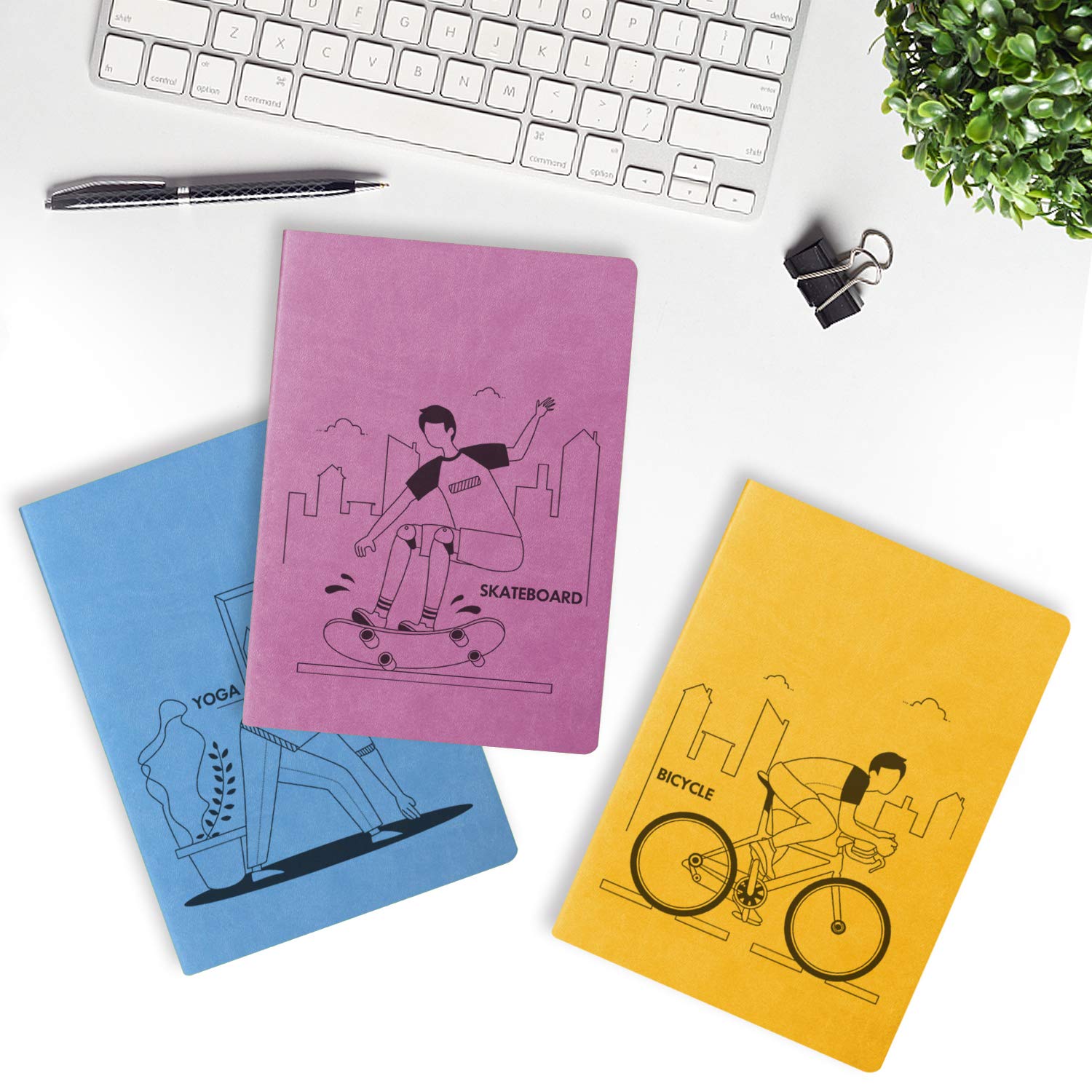 Bloc Et Carnet De Dessin - D Écriture Coloré Journal Notes Bloc-Notes