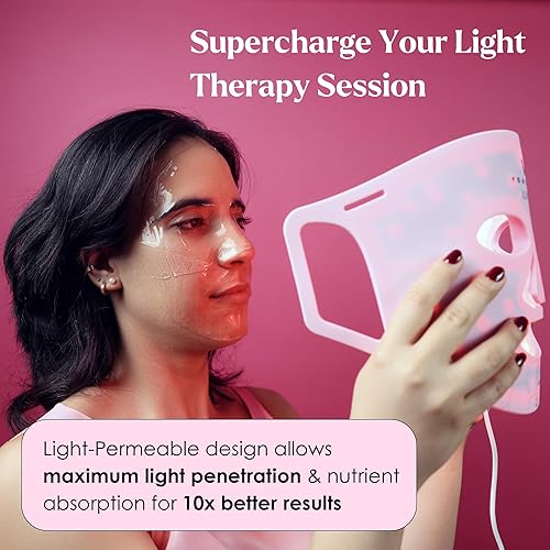 Miniatura 7 de Máscara facial de hoja de hidrogel (juego de 12 piezas) con rodillo de jade de cortesía  Mascarillas hidratantes para el cuidado de la piel con