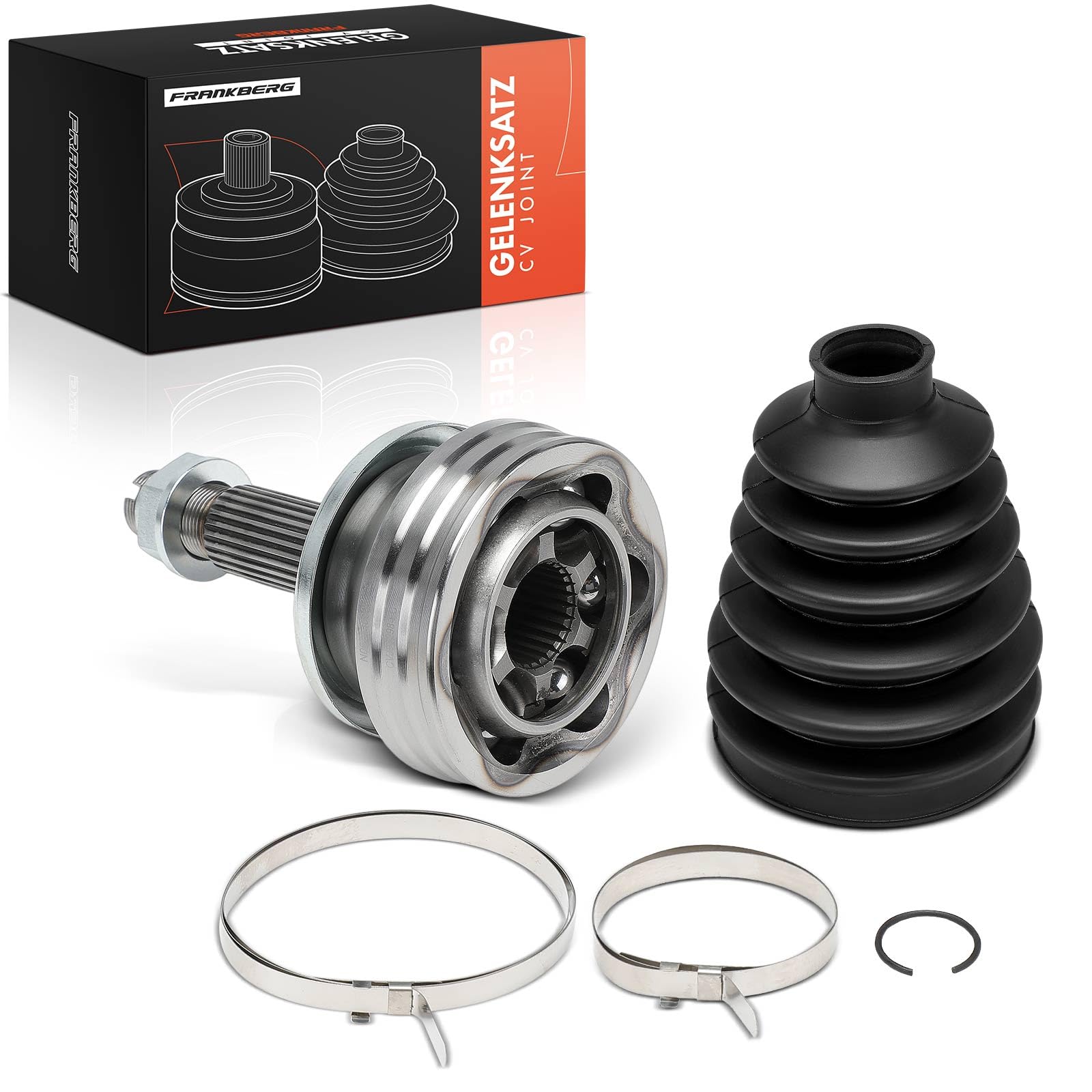 Frankberg Kit de junta homocinética lado de la rueda eje delantero | Compatible con R.A.V 4 III A3