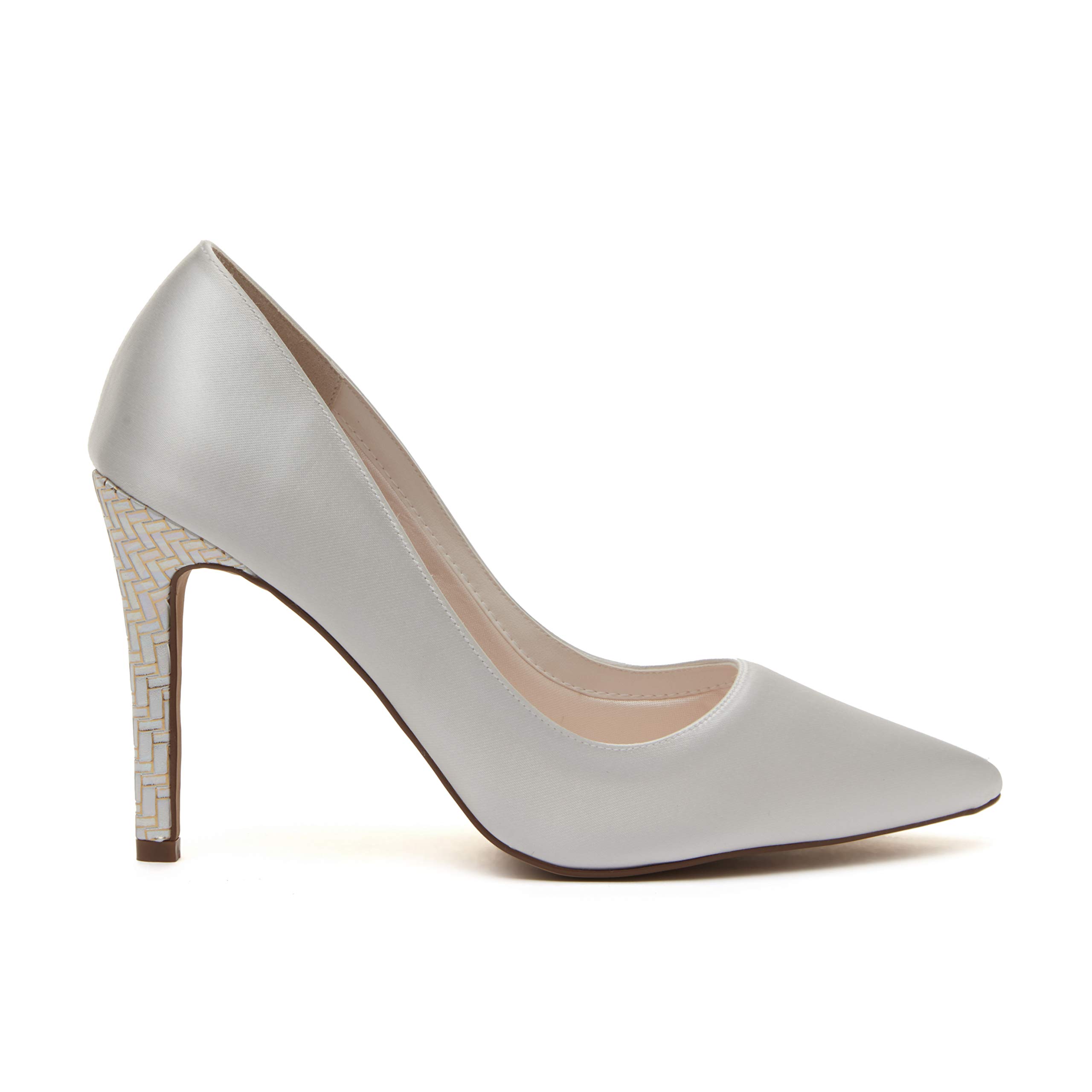 Rainbow Club Womens Rochelle Pump, Ivory, 5 UK