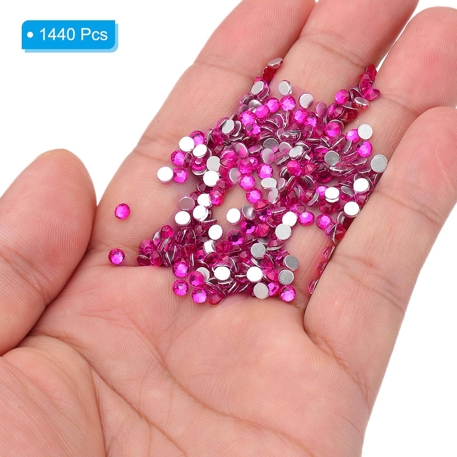 PATIKIL SS12/1440Pcs Glass Diamante Rhinestone - Image 4