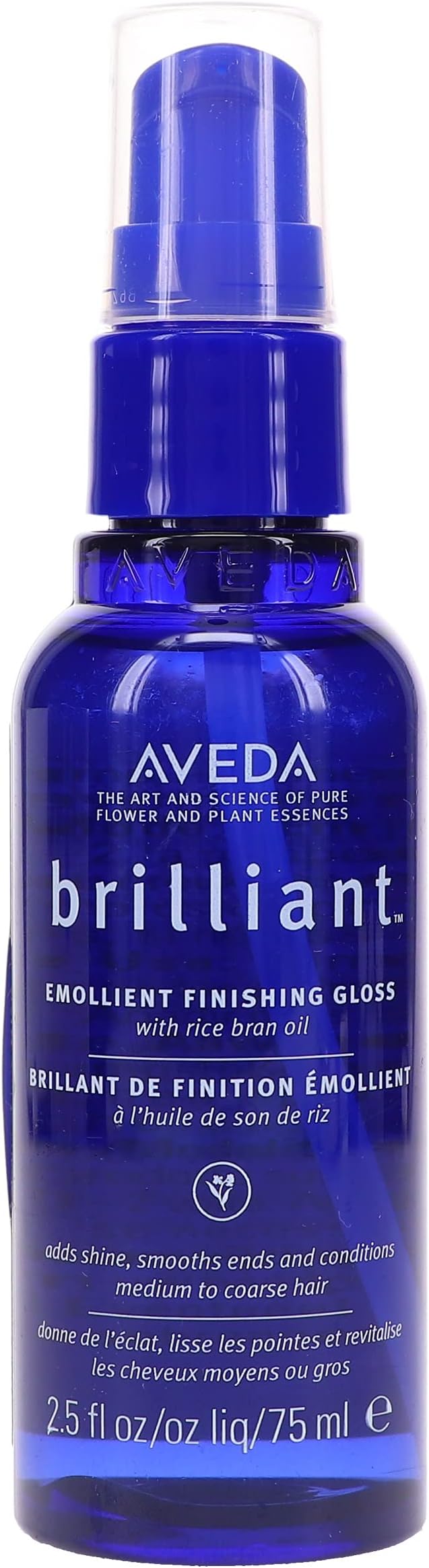 AVEDA by Aveda BRILLIANT EMOLLIENT FINISHING GLOSS WITH RICE BRAN OIL 2.5 OZ for UNISEX