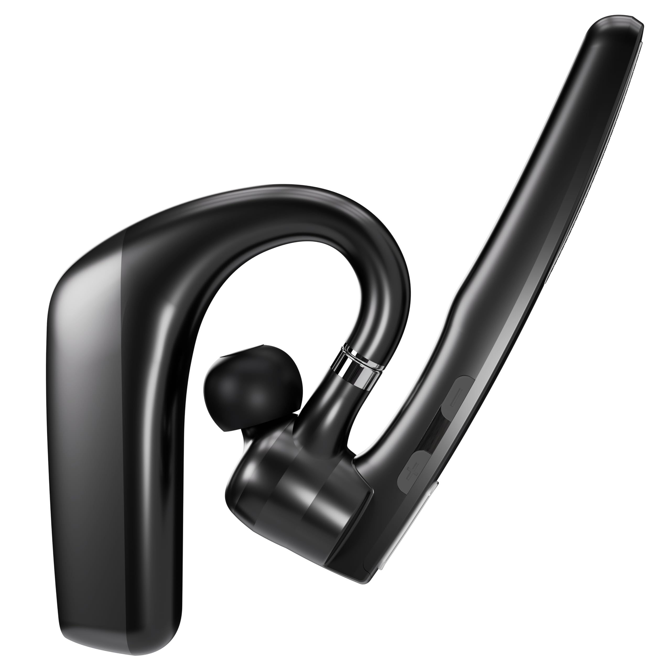 Ultralight Bluetooth Headset with Noise Cancelling Microphone - Black - Dettaglio