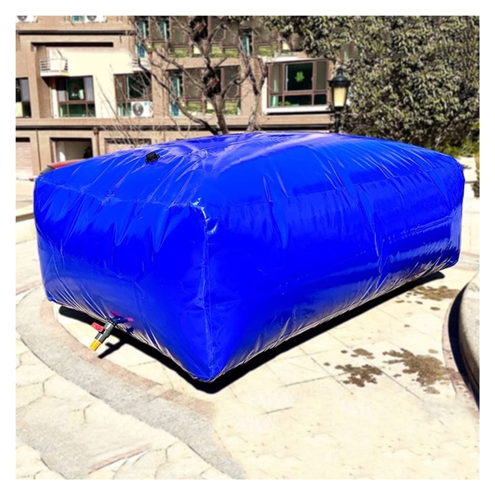 Foldable Water Storage Tank 1000L - 6000L | Emergency Water Container Bladder(946L/250Gal/1.5x1x0.63m)