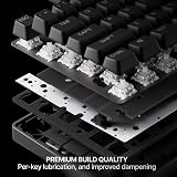 SteelSeries Apex Pro TKL Gen 3 - Gaming Keyboard - Hall Effect Switches; OmniPoint 3.0 - Adjustable Actuation - Game-Ready Presets - Rapid Trigger, Protection Mode, Rapid Tap/SOCD - American QWERTY - 6