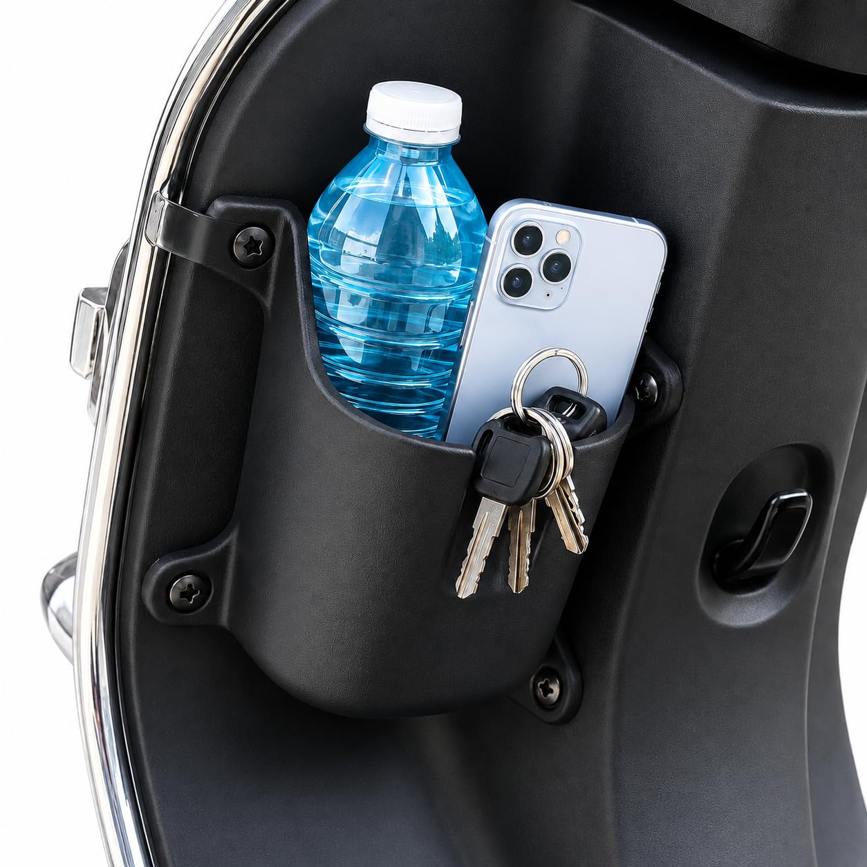 Front Glove Box for Activa 6G Mobile Storage Box | Side Pocket Box for Phone & Water Bottle | Activa 6G Accessories-picture-12