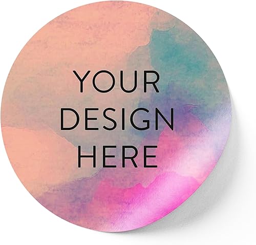 Vista 361 de DayStar Custom Signs & Design - 100 adhesivos de vinilo personalizables, con texto, imagen, diseño y logotipo; adhesivos para logotipo de embalaje