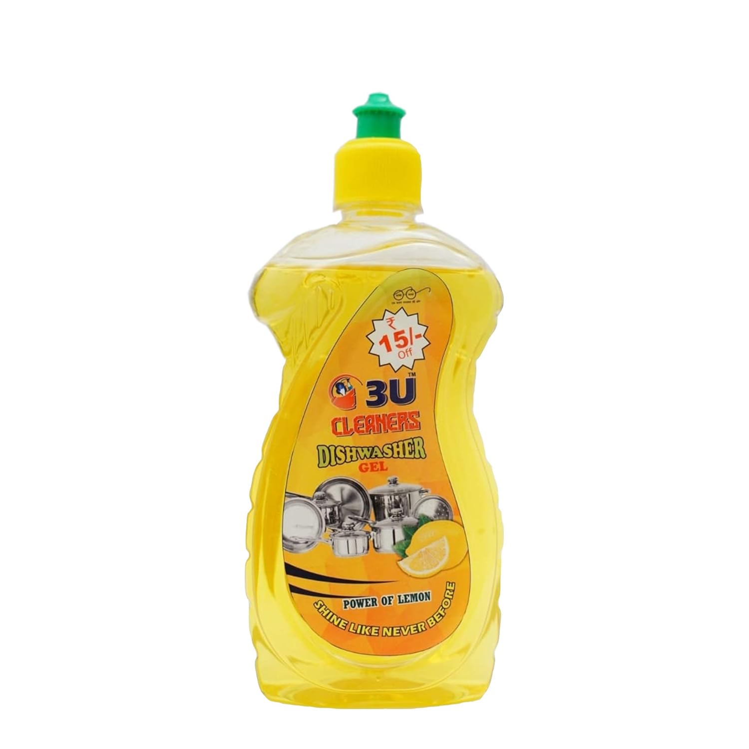 3 U CLEANERS DISHWASHER 500 ML (PACK OF 1) Amazon.in Health