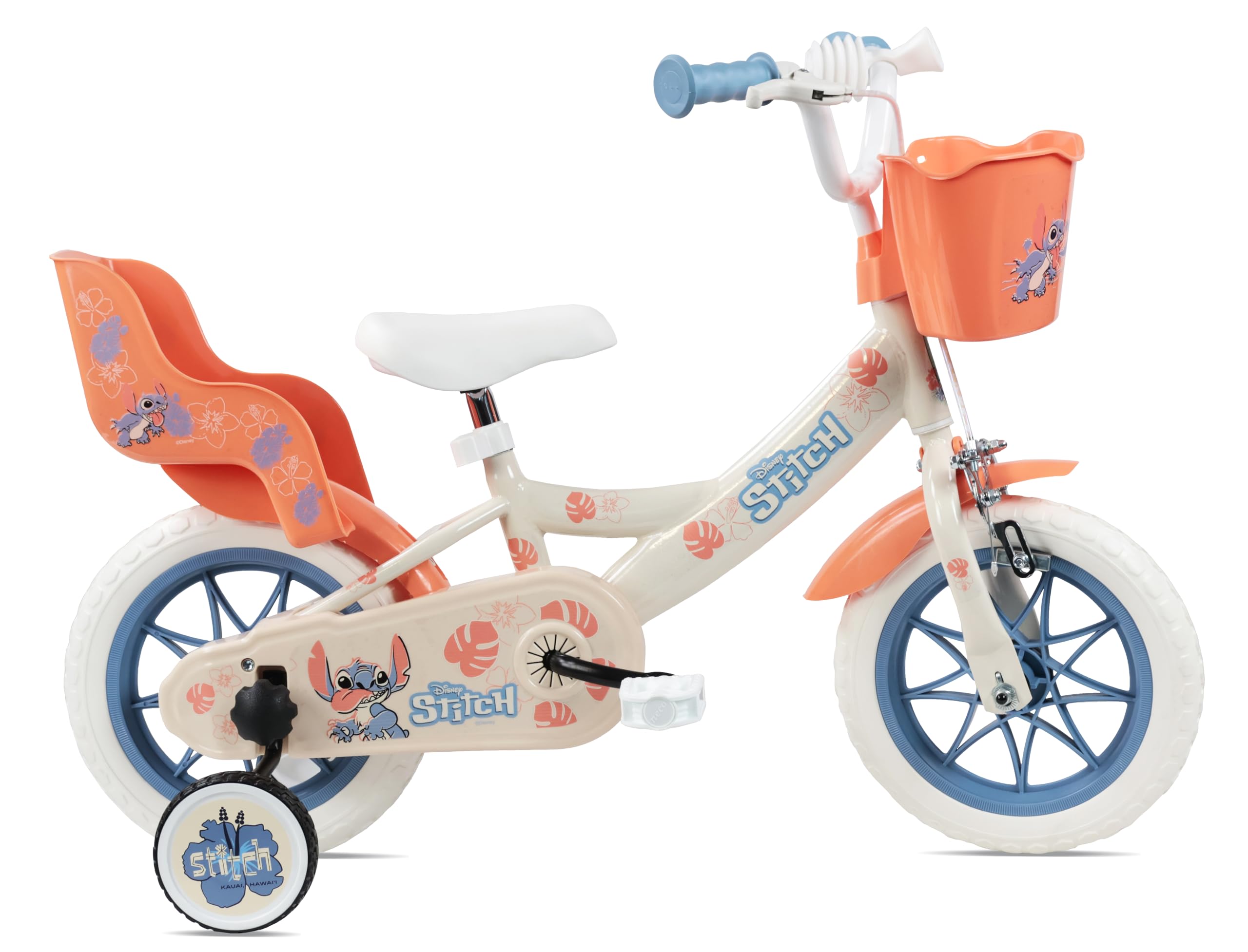 Denver Disney Stitch 12" Bicycle - 3-5 Years - Natural White