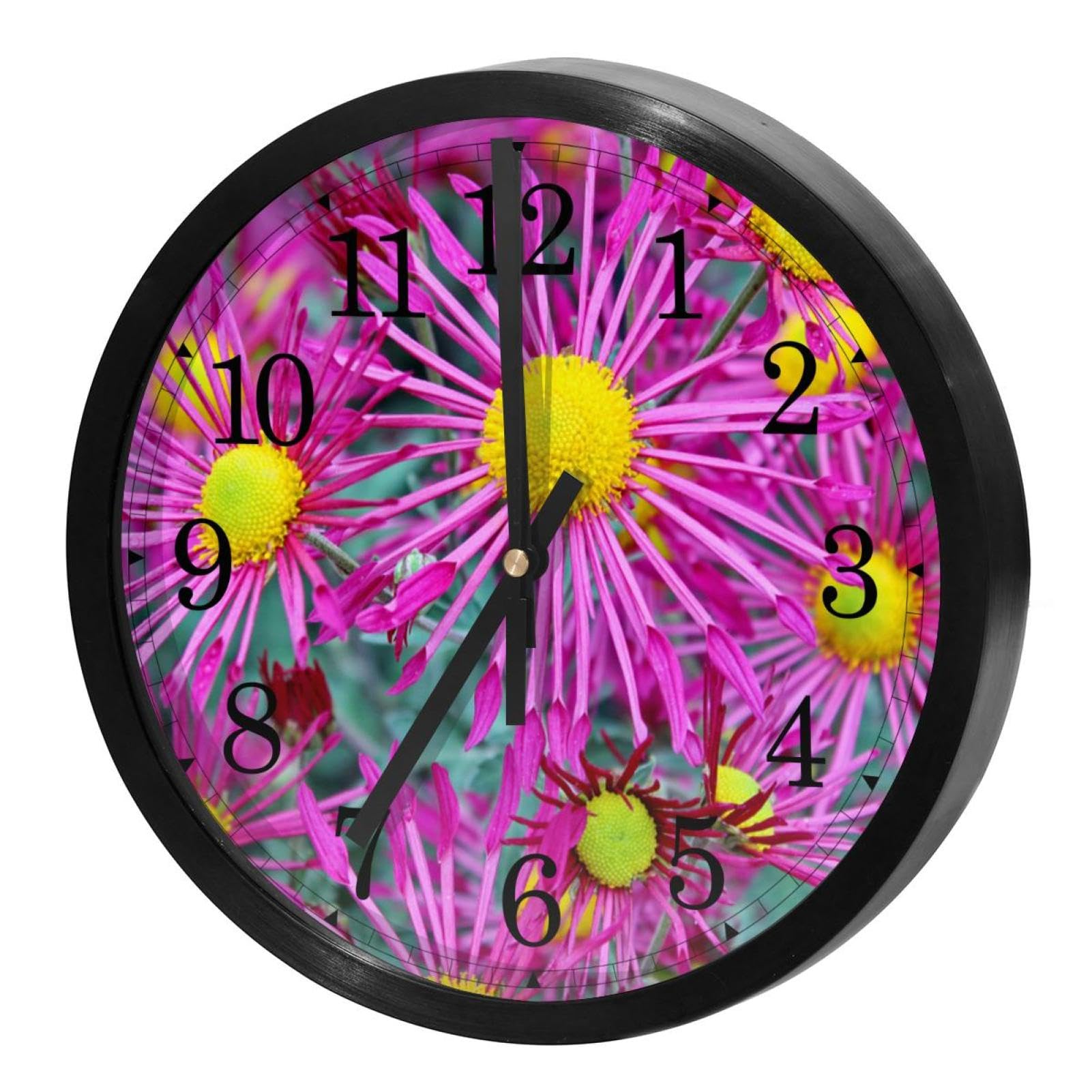 Horloge murale silencieuse sans tic-tac pour un sommeil serein