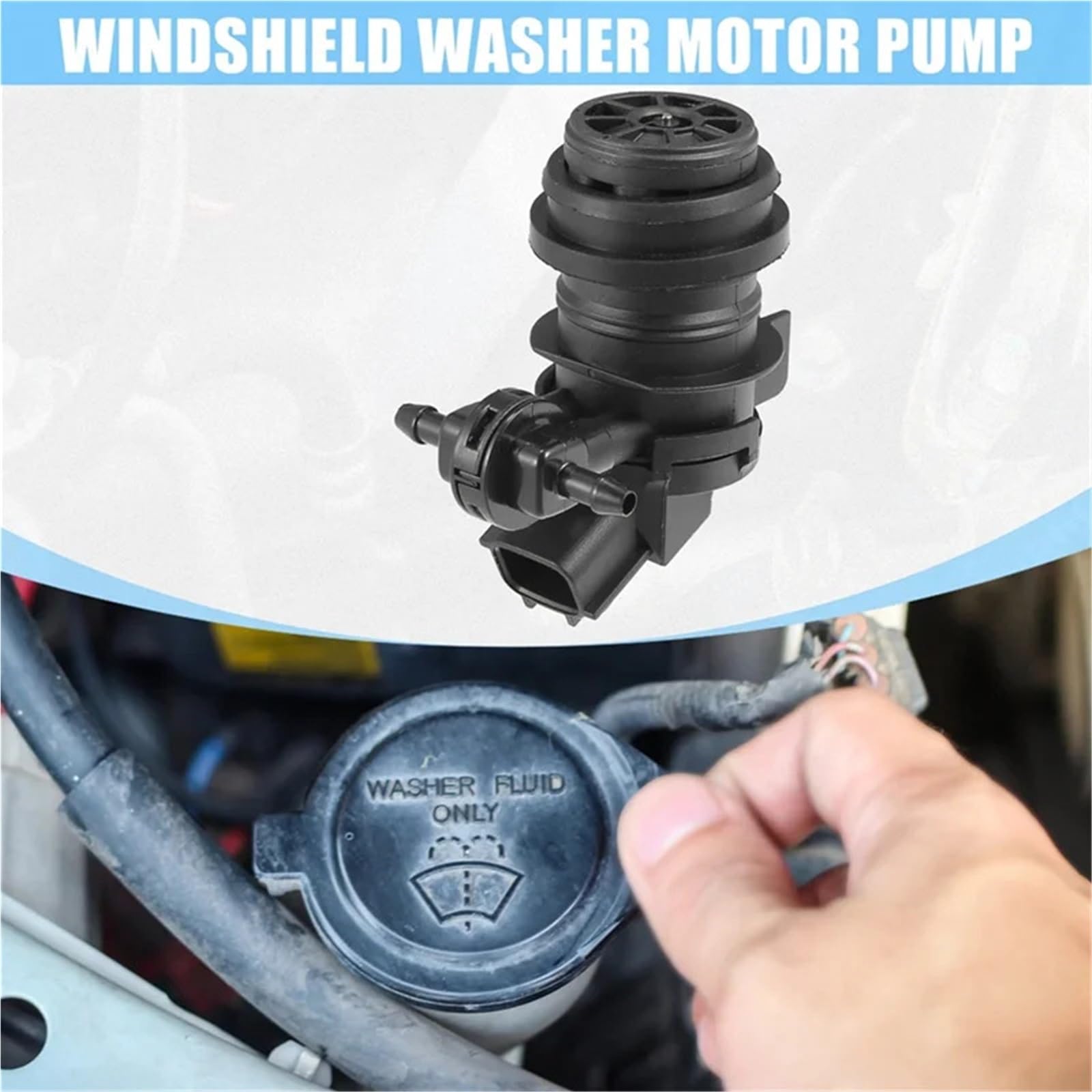 10 szt./zestaw silnika pompy spryskiwaczy szyb samochodowych pasującego do Toyoty, pasuje do Highlandera 060210-5810 76846-TP6-C01 85330-42010 zestaw dysz