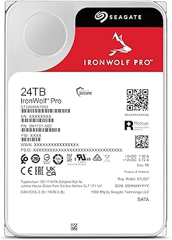 Amazon.com: Seagate IronWolf Pro 24TB Enterprise NAS Amazon.com: Seagate IronWolf Pro 24TB Enterprise NAS