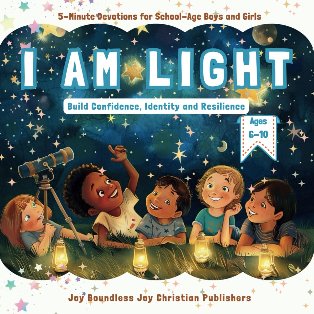 I Am Light: 5 Minute Interactive Christian Devotions for School-Age Children on Building Confidence and Identity: A Fun and Faith-Filled Boys' and ... Resilience, and Strengthen Identity)