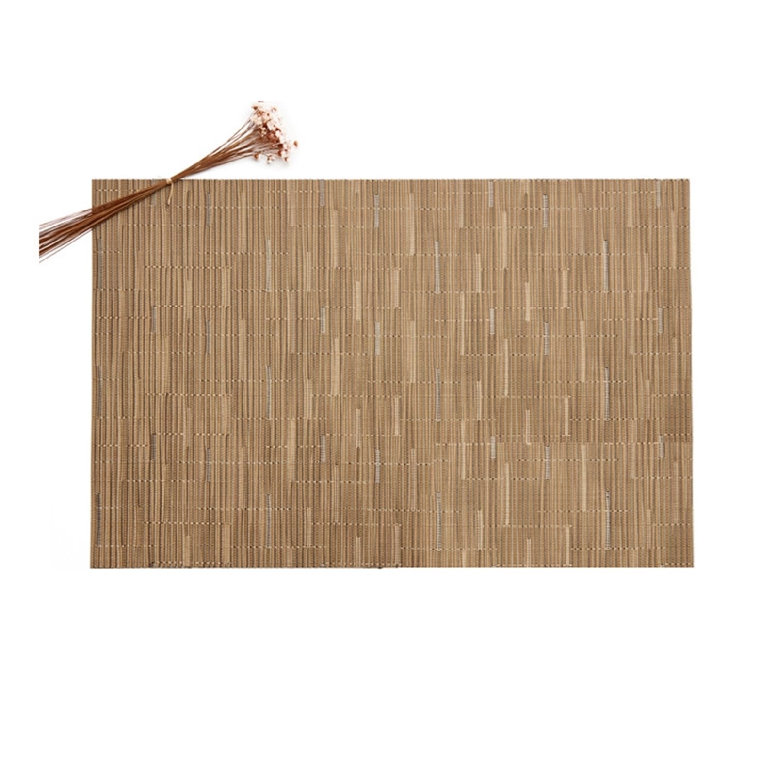 Sets de table tissés marron clair pour sublimer vos dîners en salle à manger