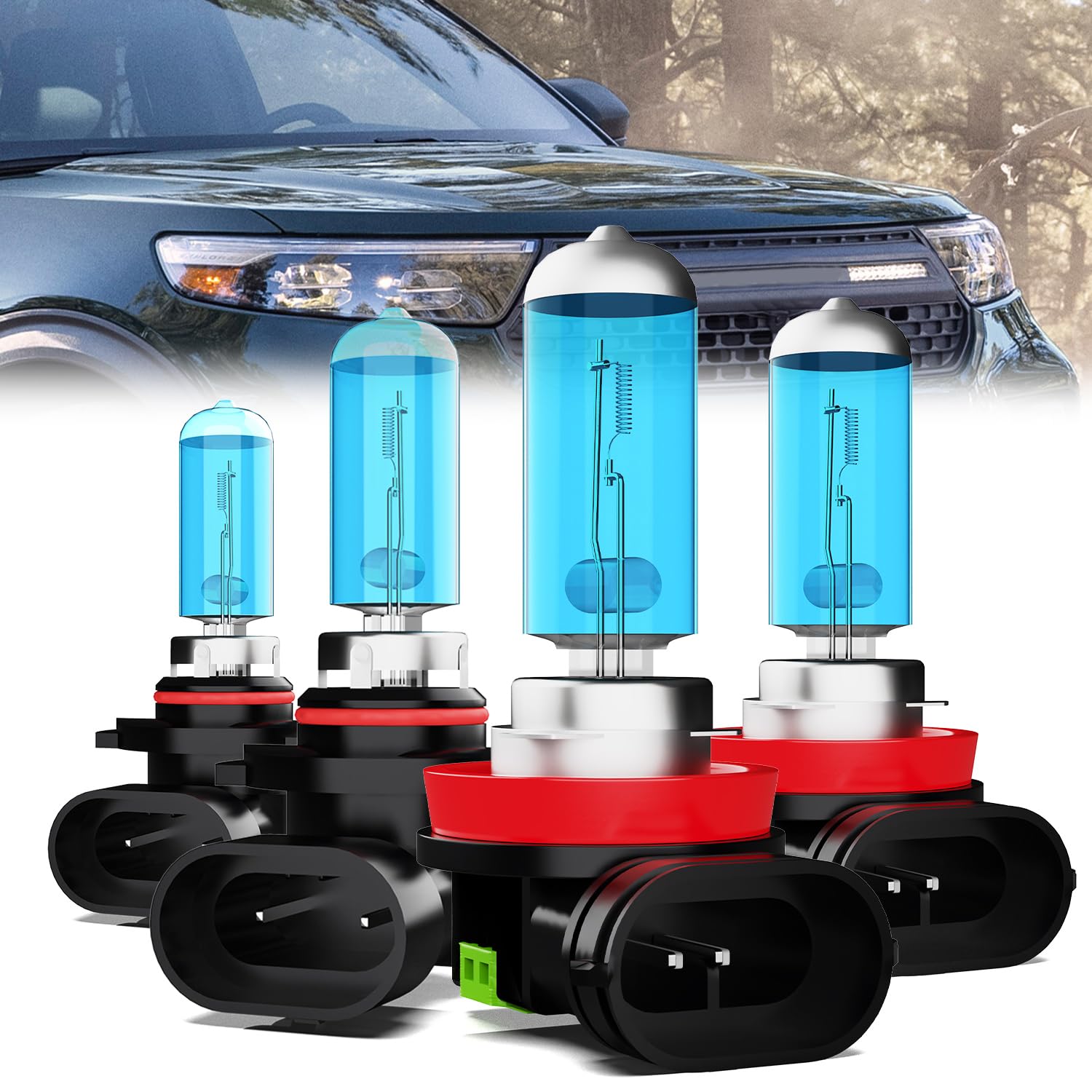 Amazon.com: LECCIBUB Headlight Bulbs Compatible With Ford Explorer