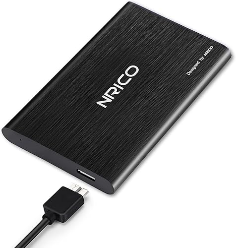 Miniatura 6 de NRICO Disco duro externo portátil ultradelgado USB3.0 HDD Almacenamiento compatible para PC, computadora de escritorio, laptop, Mac, PS4, Xbox One