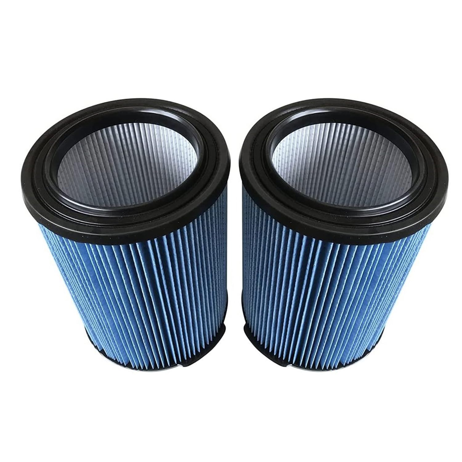 2 Pack Replacement Cartridge Filter Compatible with Craftsman CMXZVBE38751 Fine Dust Wet/Dry Vac Filter Fit for 5 to 20 Gallon shop vacuums (9-38751)