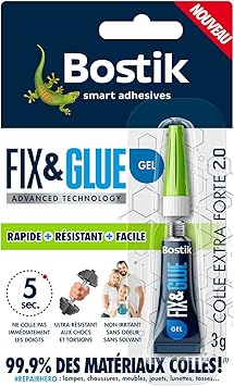 Bostik Fix Glue Gel 3 G Tube Amazon De Diy Tools