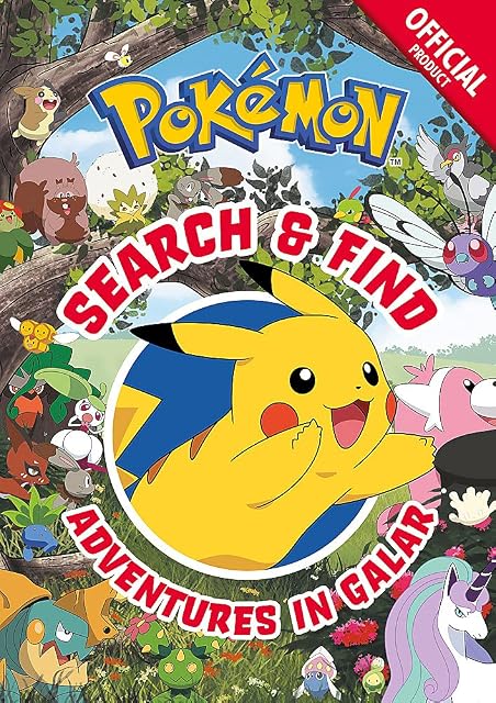 Portada de Official Pokemon Search & Find: Adventures In Galar