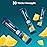 OZENKE Electrolytes Powder Packets, Hydration Packets Sugar Free, Electrolyte Drink Mix Portable Electrolyte Packet for Rapid Hydration, Pineapple Flavor, 30 Sticks