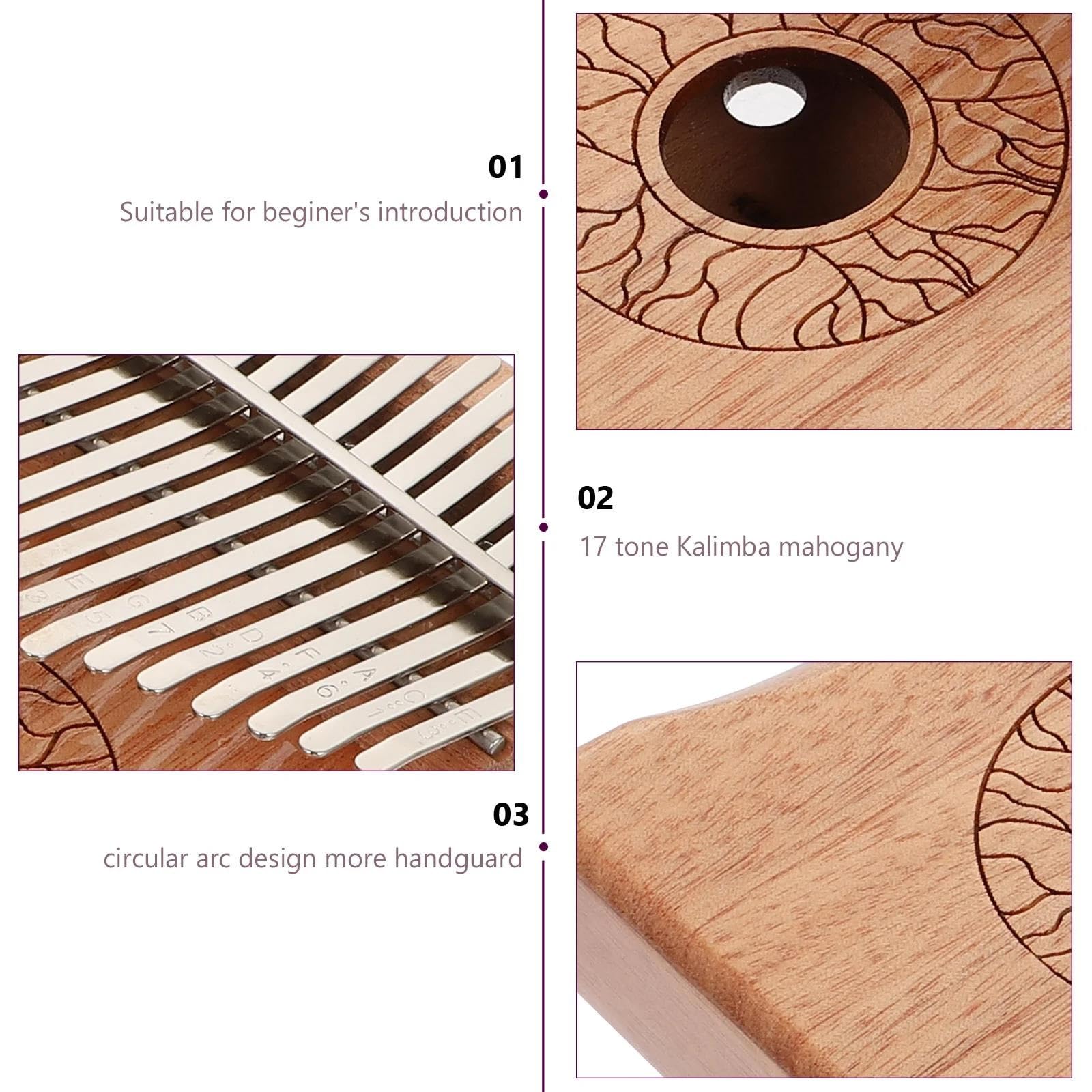 Mechaniczny Przenośny Kciuk Kalimba Kalimba