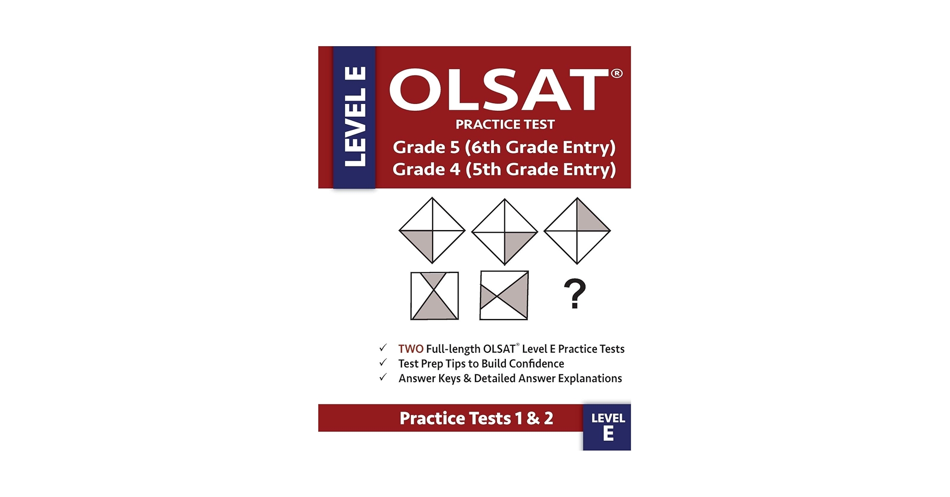 テスト OLSAT Practice Test Grade 5 (6th Grade Entry) & Grade 4 (5th Grade