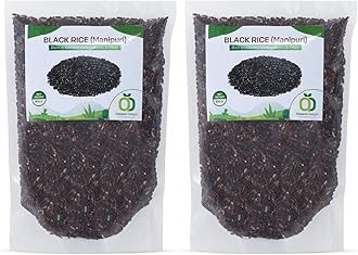 Sponsored Ad - Organic Delight Black Rice 1800 Gm Manipur Organic Black Rice Helps in Weight Loss | Karuppu, Kavuni Diabetic friendly Chawal | Healthy and Tasty Forbidden Hand Pounded Chawal | USDA Certified