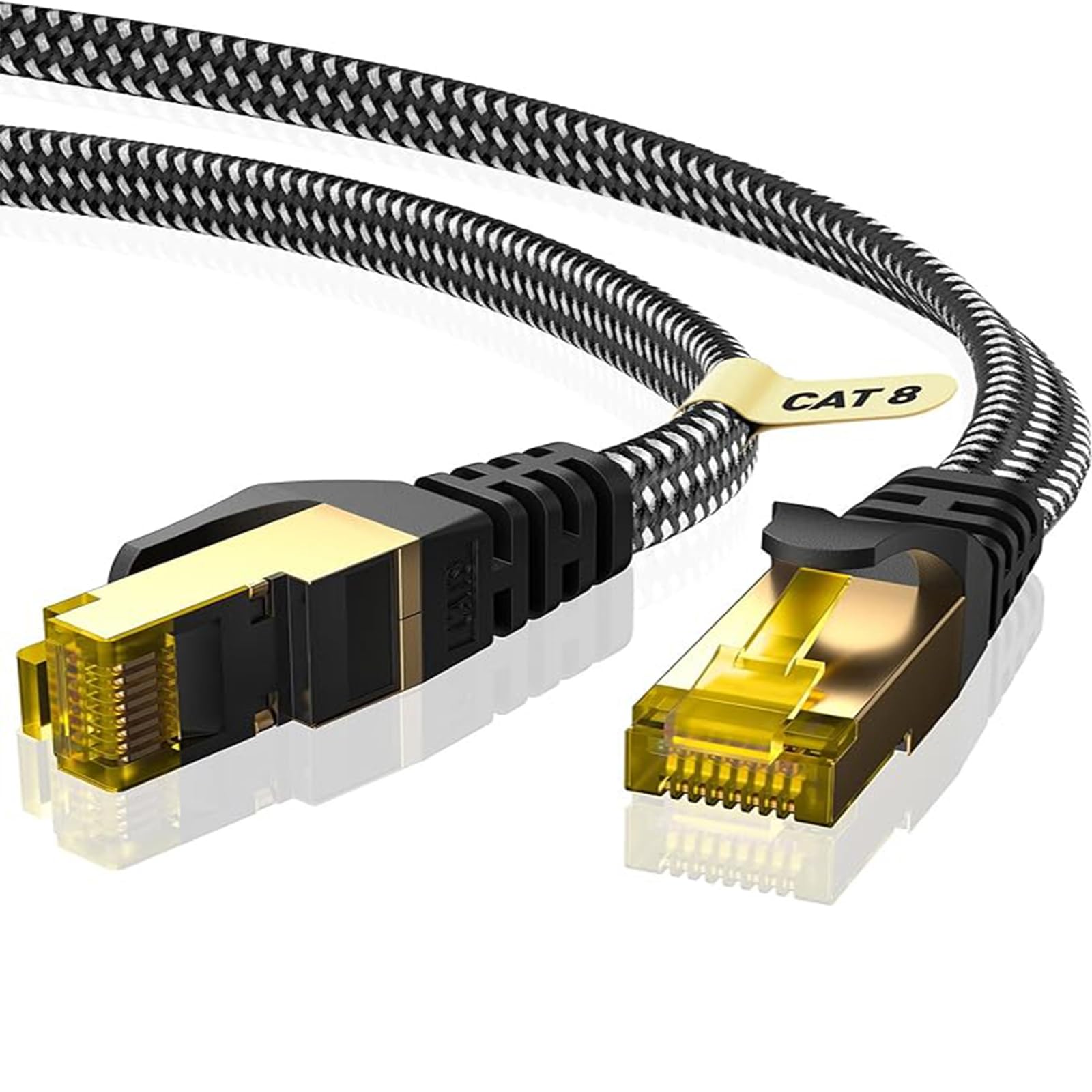 Eono CAT8 LANケーブル 5m 10m UGREEN CAT8 LANケーブル 5M 超高速2000MHz